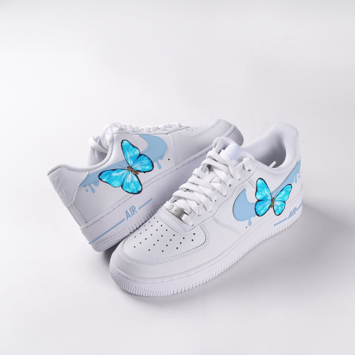 Blue Butterfly Custom Air Force 1