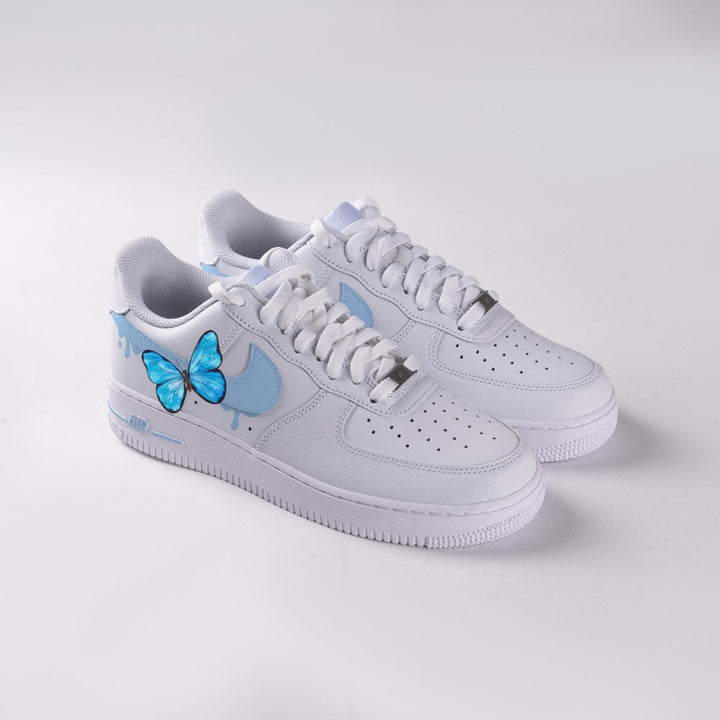 Blue Butterfly Custom Air Force 1