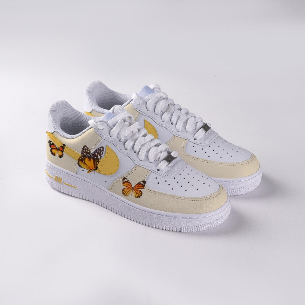 Yellow Butterfly Custom Air Force 1