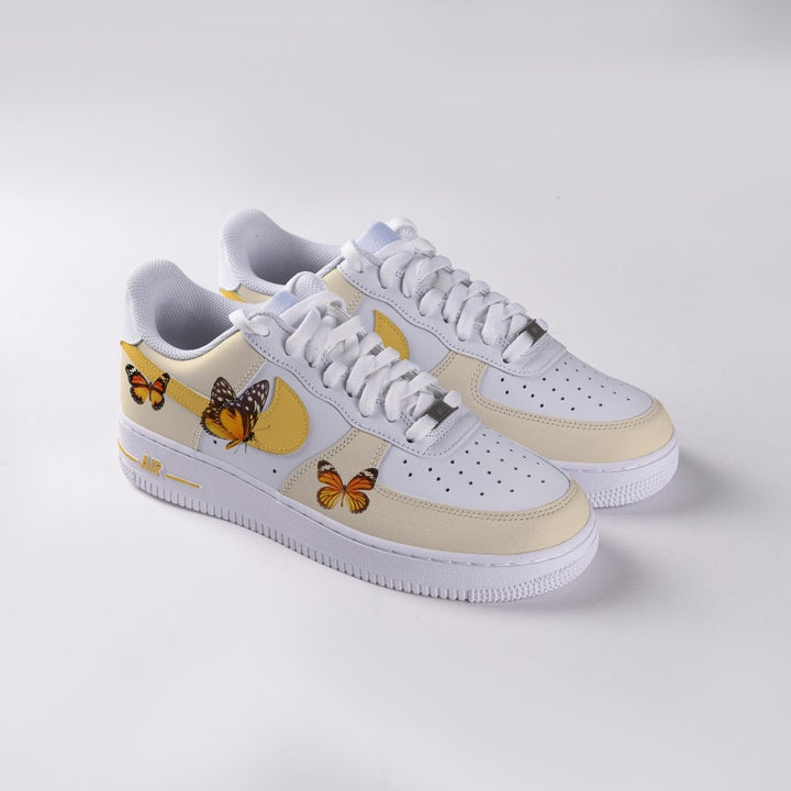 Yellow Butterfly Custom Air Force 1