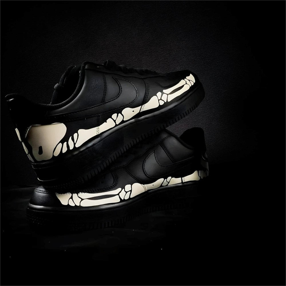 White Skull Custom Air Force 1