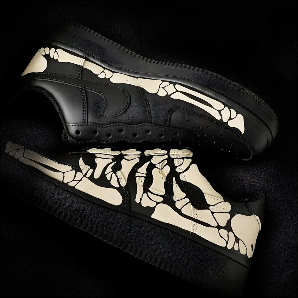 White Skull Custom Air Force 1