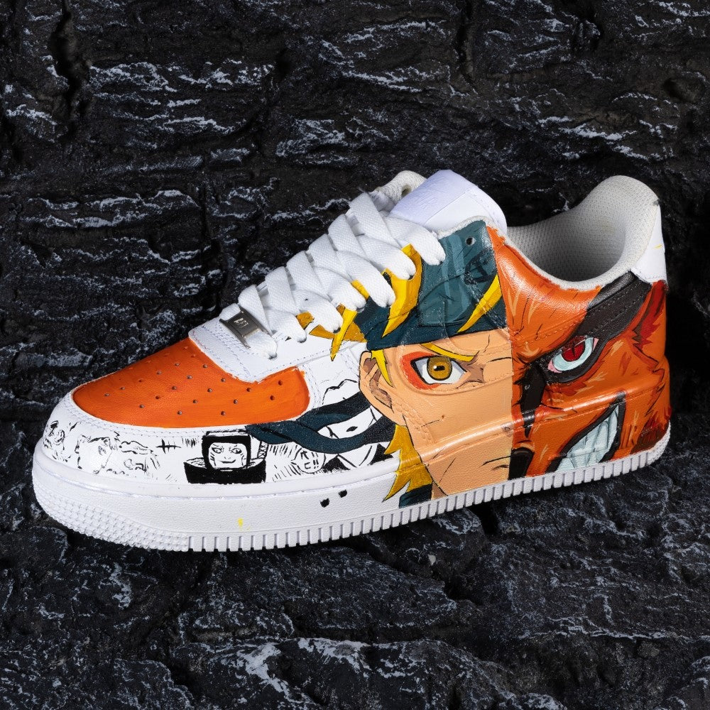 Naruto and Kurama Custom Air Force 1