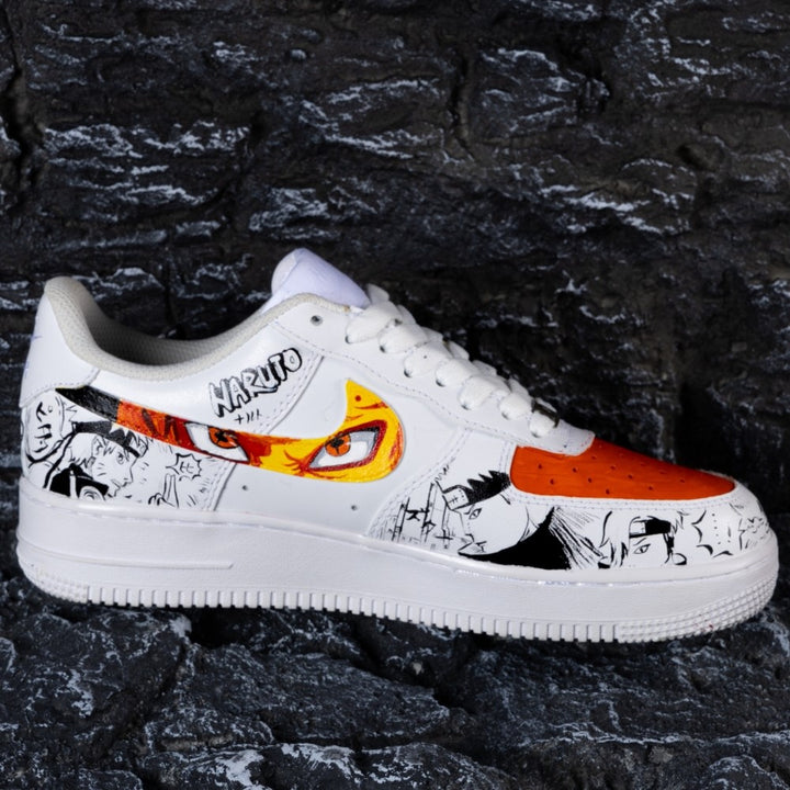 Naruto and Kurama Custom Air Force 1