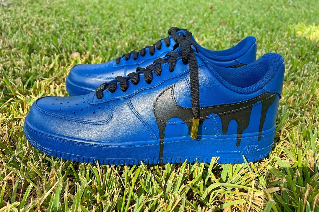 Blue Black Custom Air Force 1