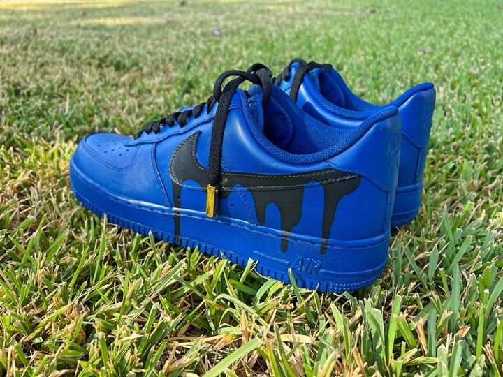 Blue Black Custom Air Force 1
