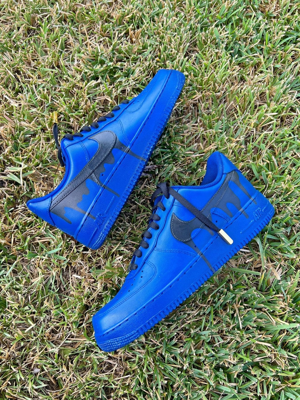 Blue Black Custom Air Force 1