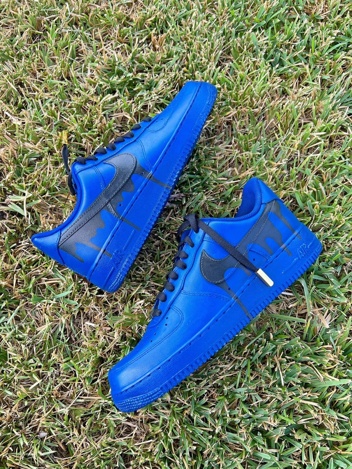 Blue Black Custom Air Force 1