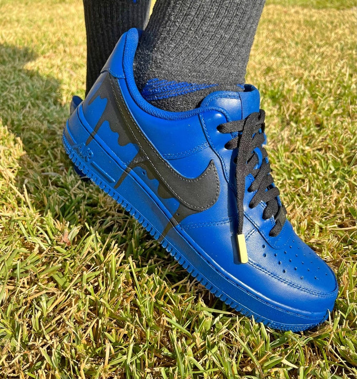 Blue Black Custom Air Force 1