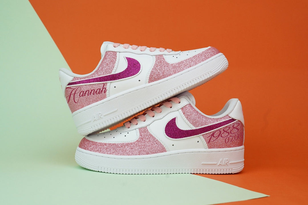 Pink Custom Air Force 1