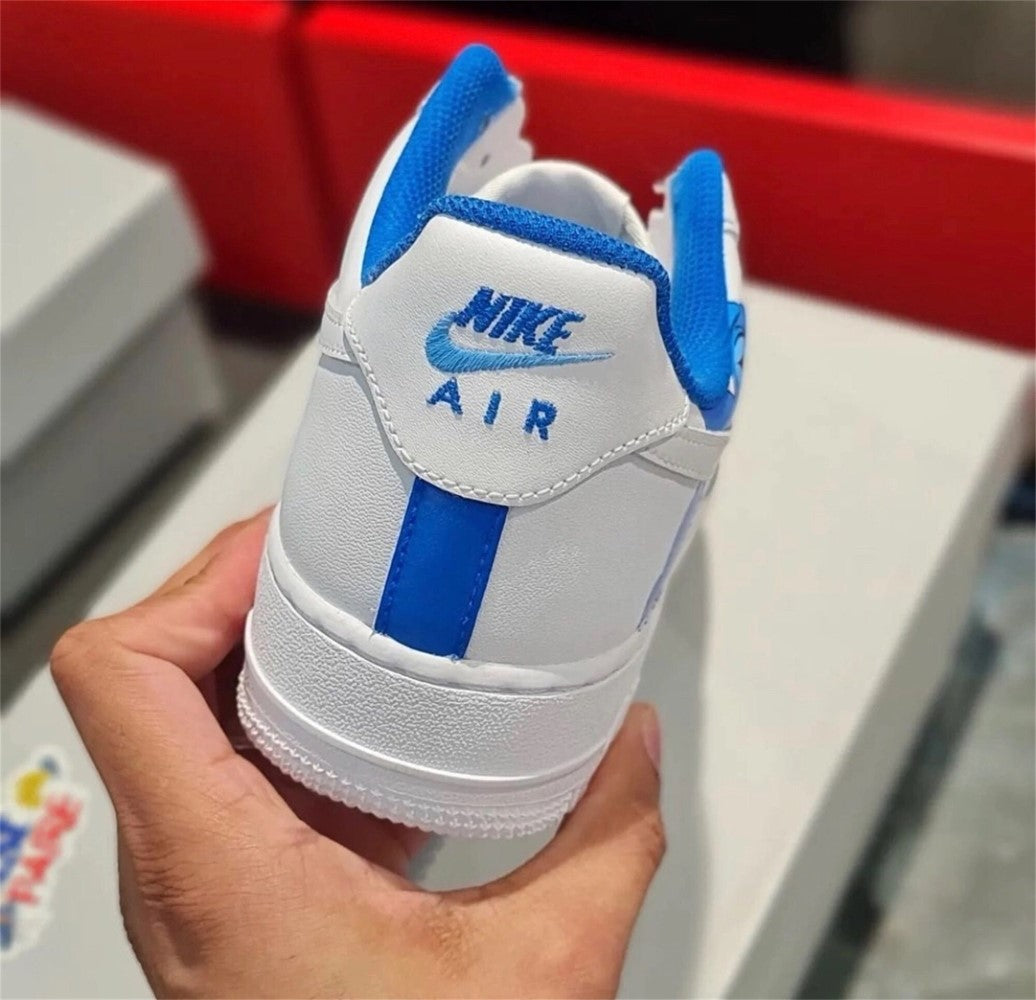 Blue Stitch Custom Air Force 1