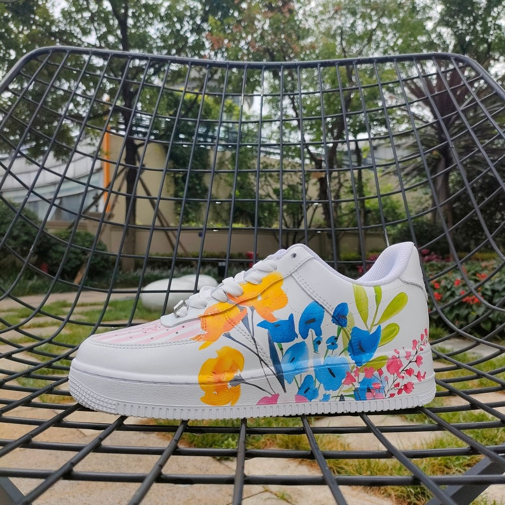Colorful Flowers Custom Air Force 1