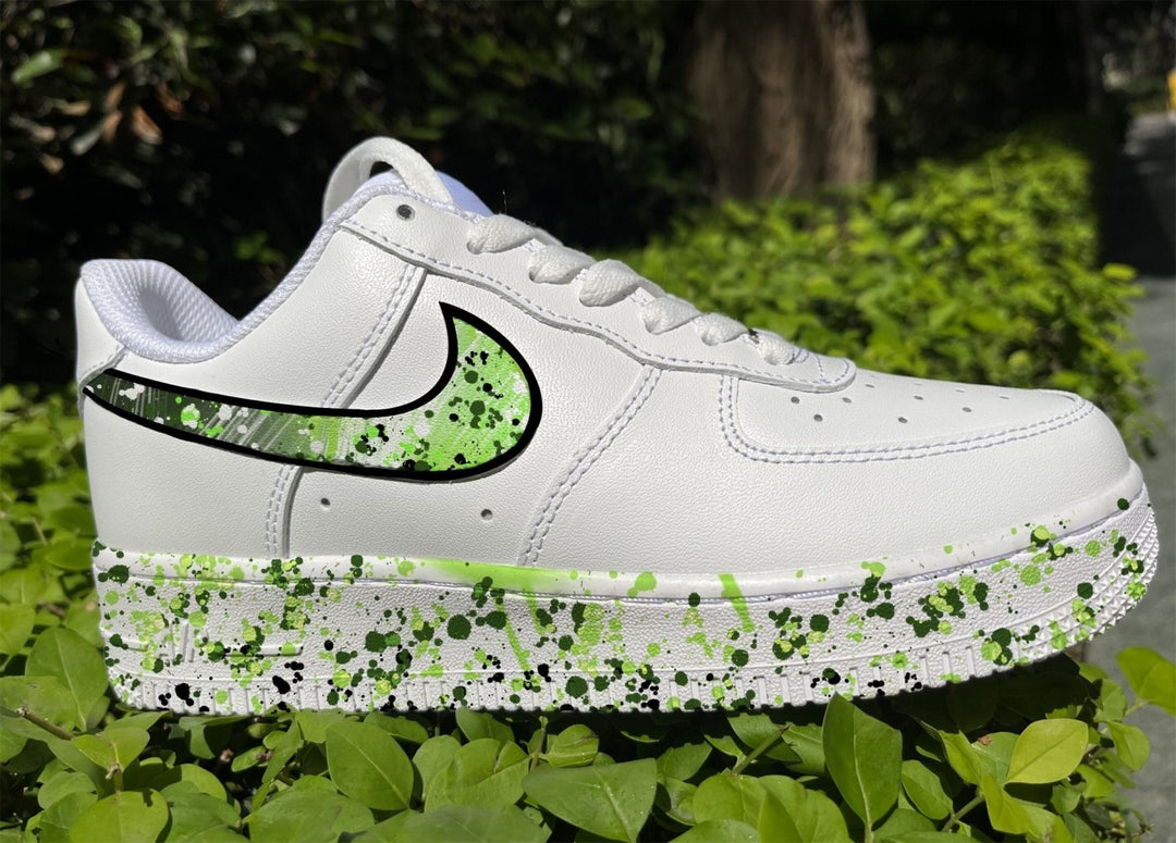 Green Splash Custom Air Force 1