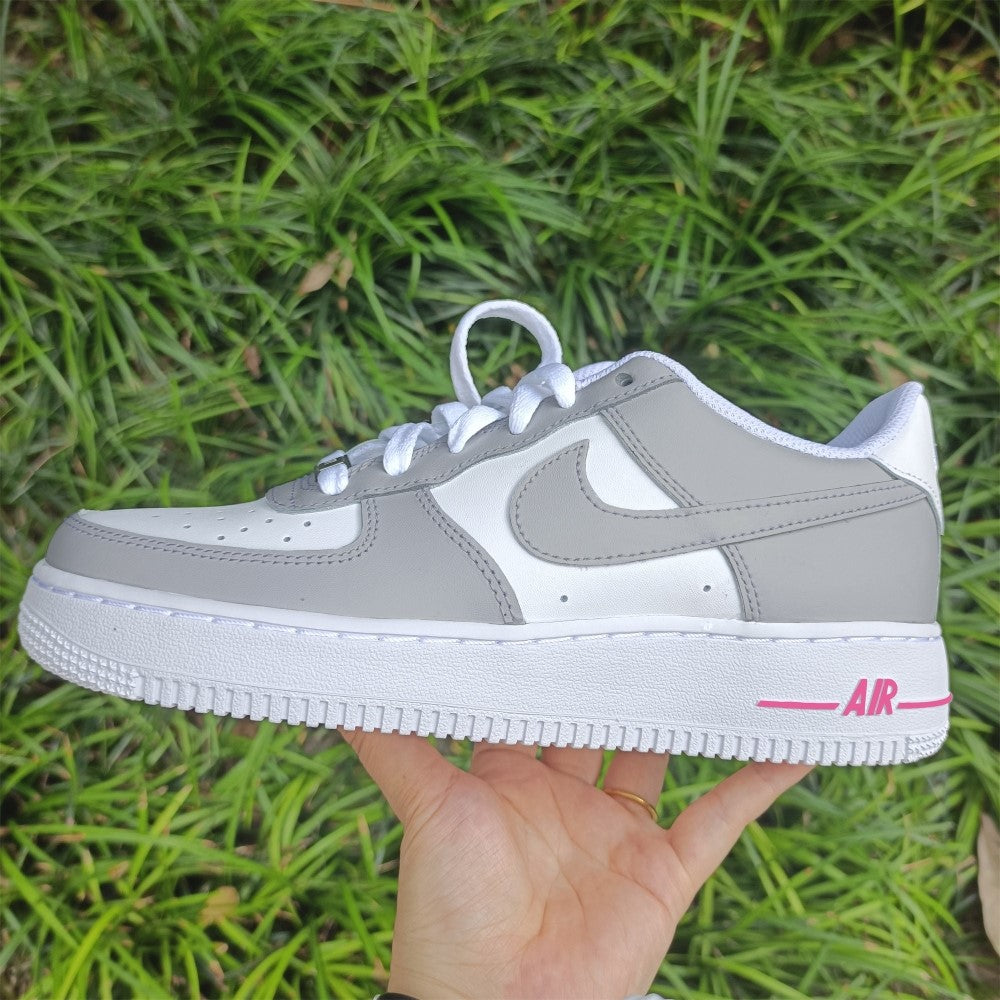 Gray Custom Air Force 1 XX CUSTOM Gray Custom Air Force 1 XX CUSTOM