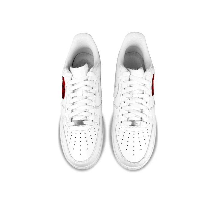 Heart Bloody Red Custom Air Force 1