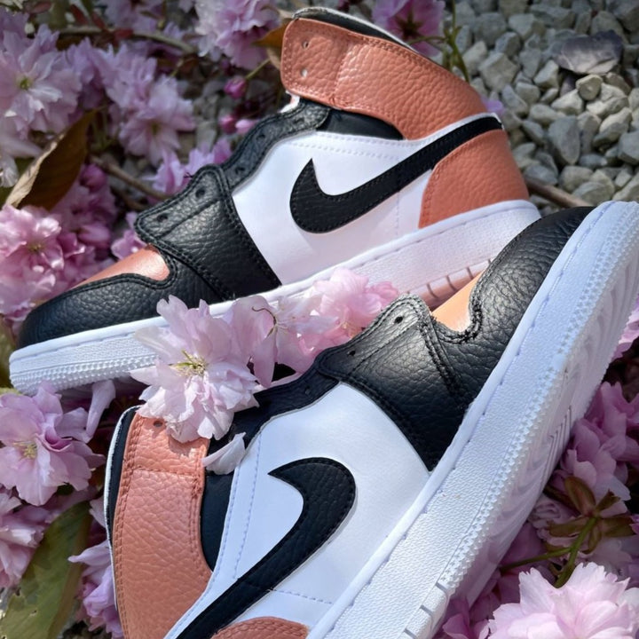 Brown Black Custom Air Jordan 1