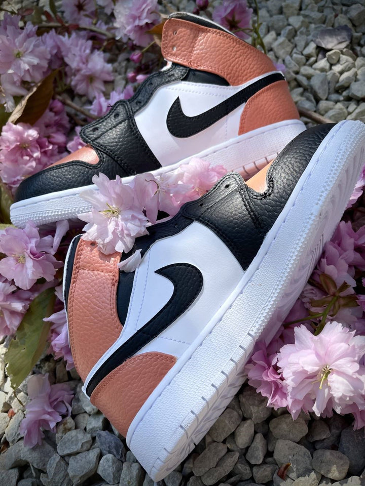 Brown Black Custom Air Jordan 1