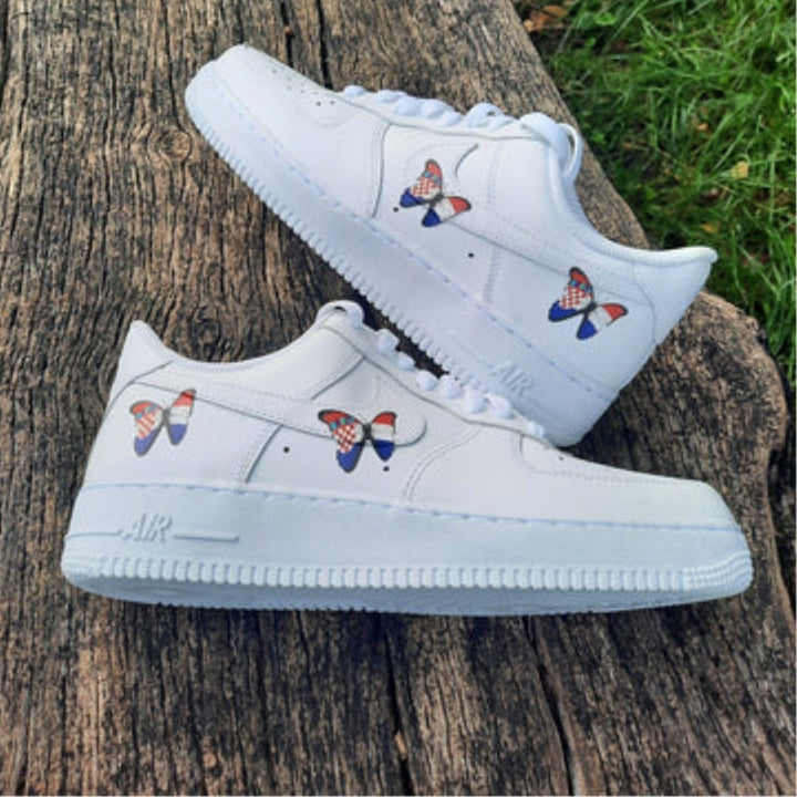 France Butterfly Custom Air Force 1