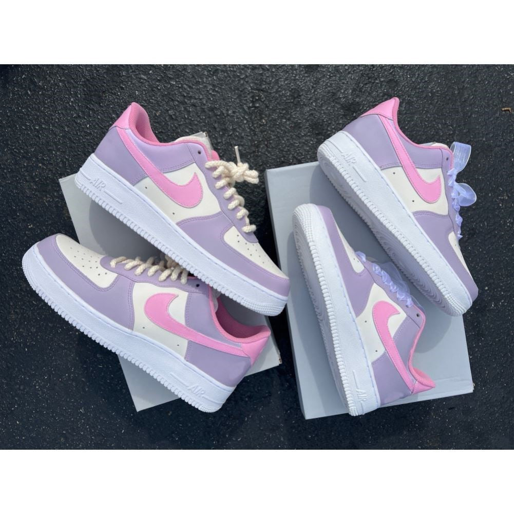 Purple Pink Custom Air Force 1