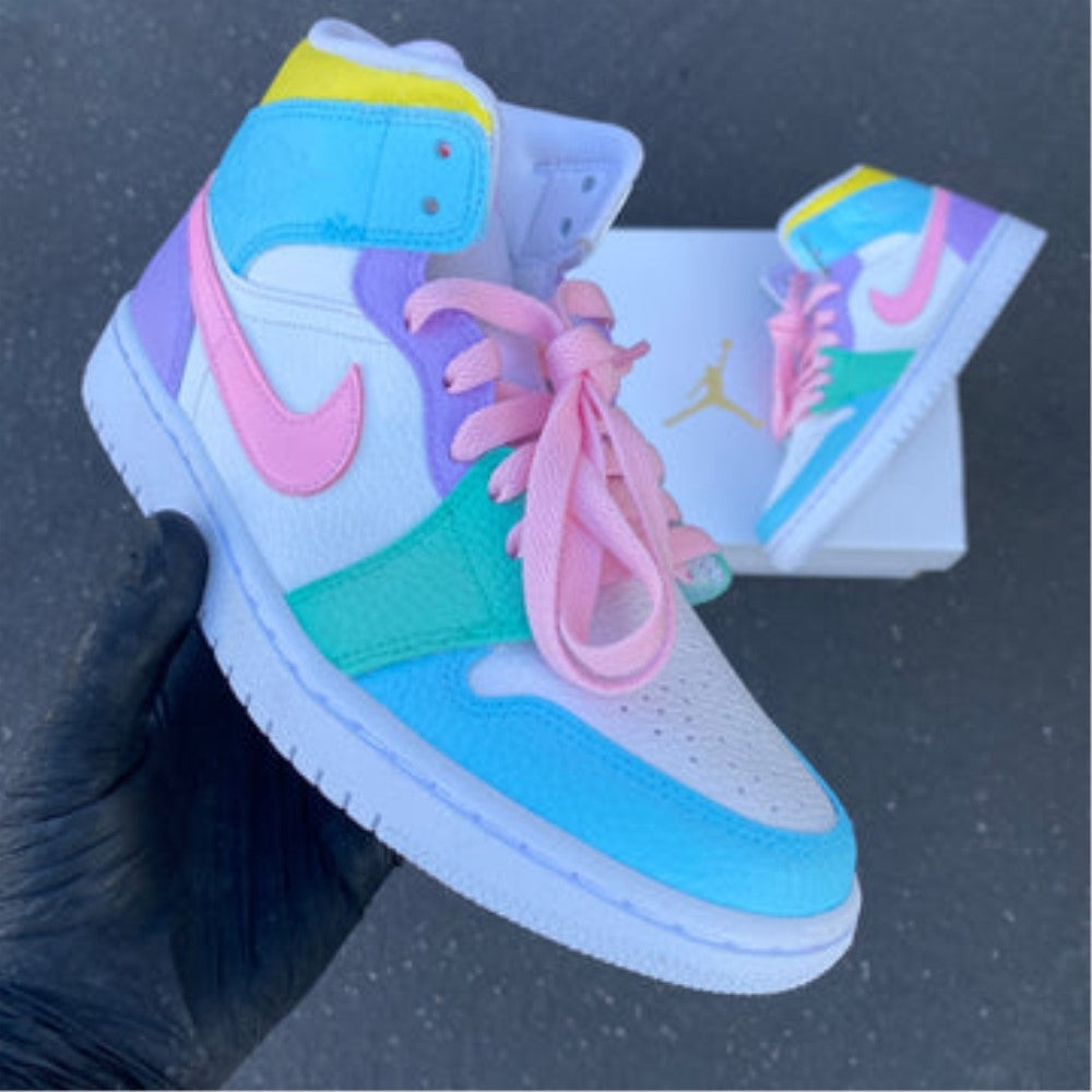 Macaron Custom Air Jordan 1