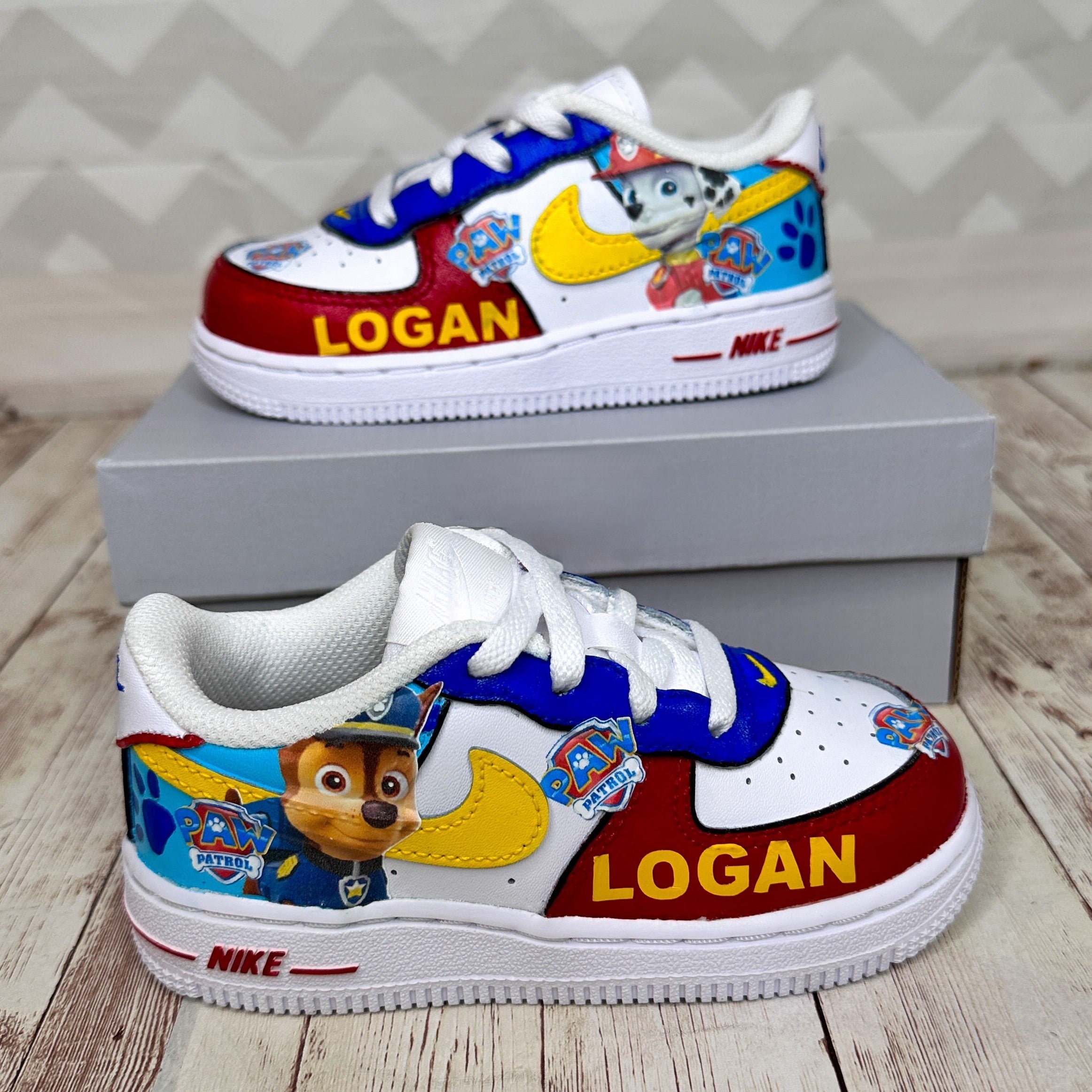 Paw Patrol Graffiti Custom Air Force 1 â XX CUSTOM
