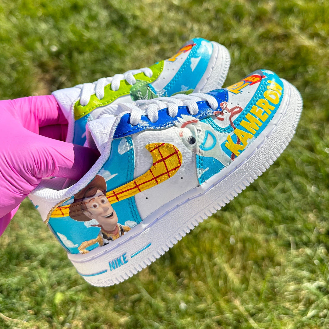 Toy Story Cartoon Custom Air Force 1