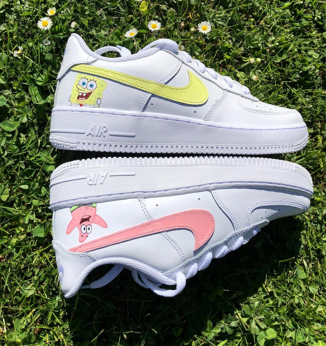 SpongeBob SquarePants and Patrick Custom Air Force 1