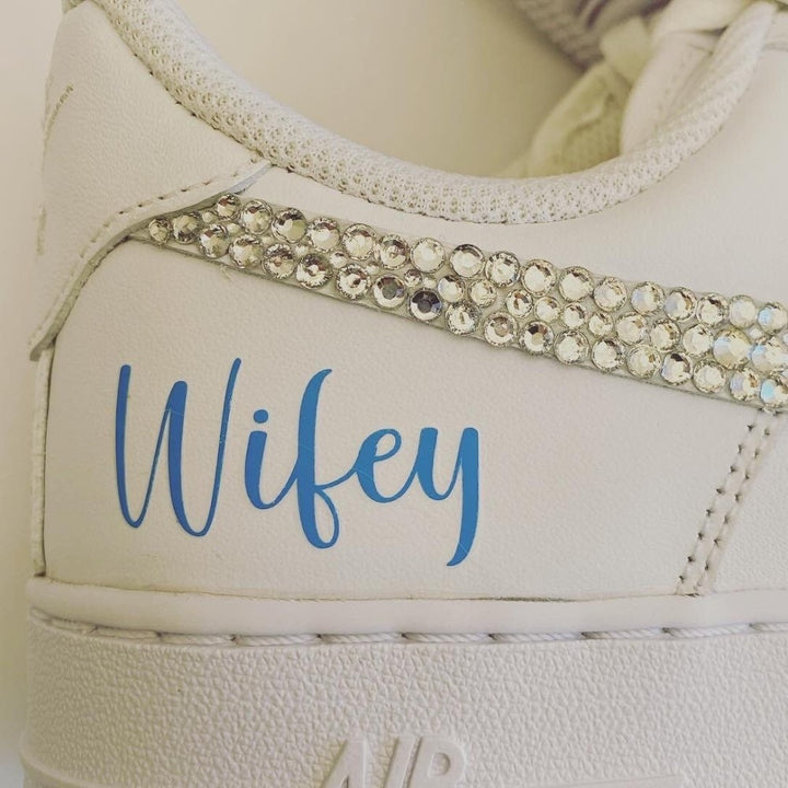 Diamond Wedding Shoes Custom Air Force 1