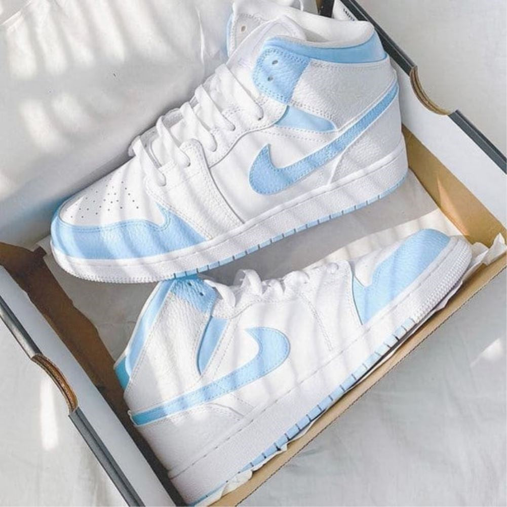 Baby Blue  Custom Air Jordan 1