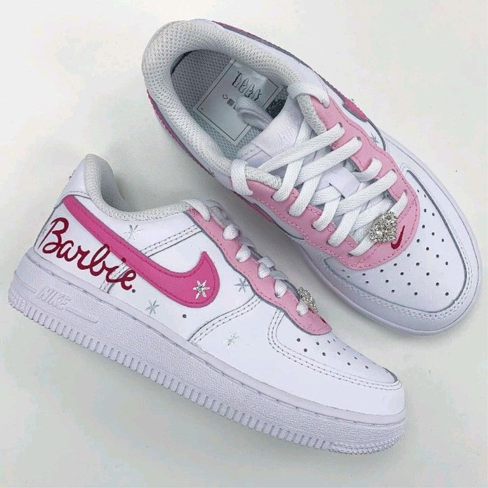 Pink Snow Custom Air Force 1