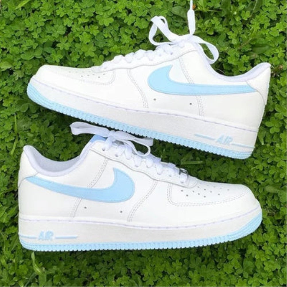 Baby blue Custom Air Force 1