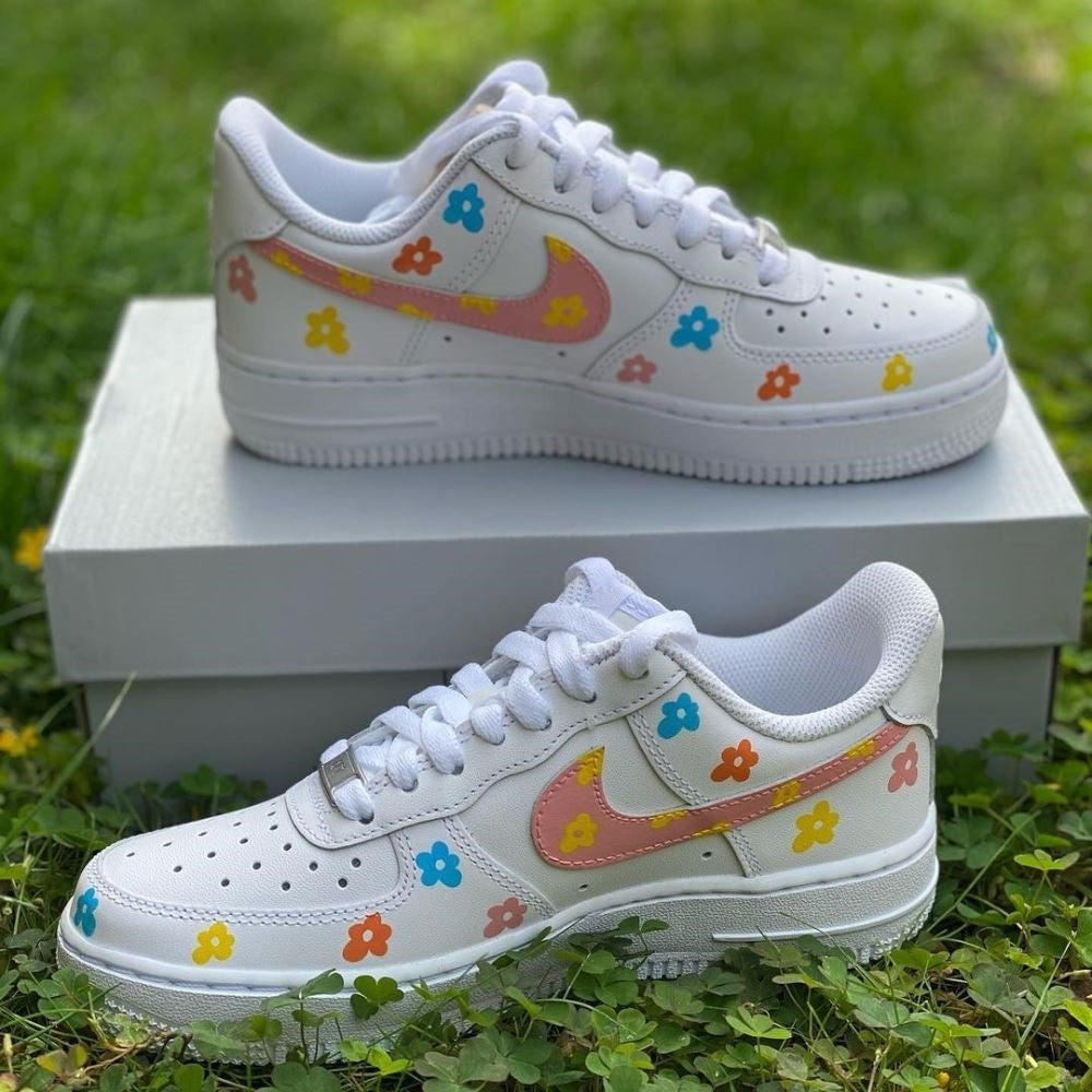 Colorful Flower Custom Air Force 1