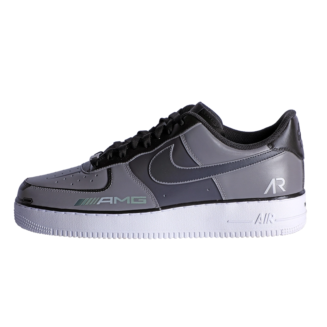 Custom Air Force 1 Grey AMG Logo