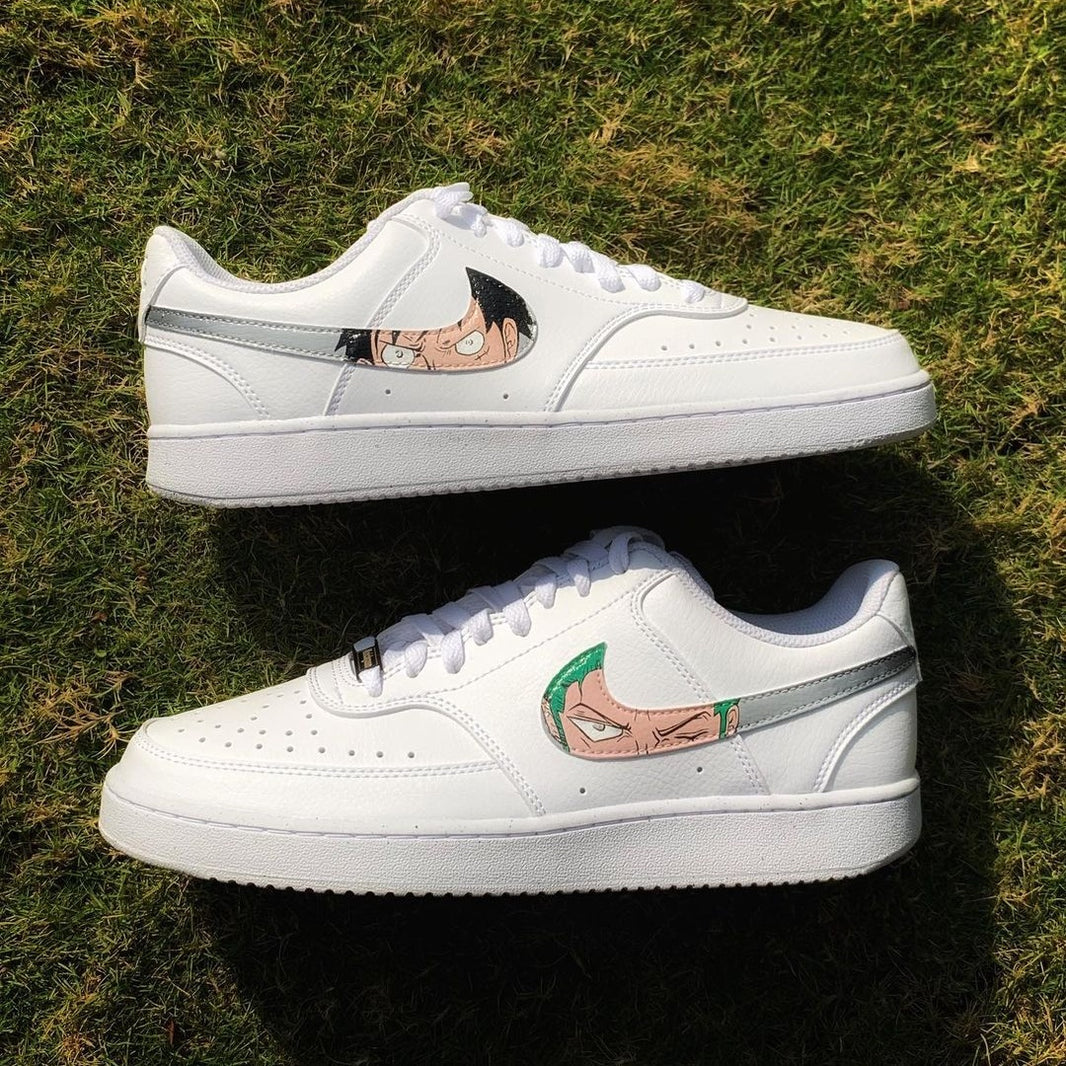 Custom Air Force 1 White Anime Character Design