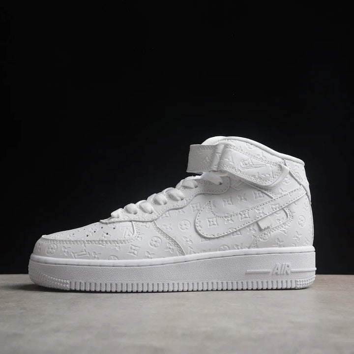 Custom Air Force 1 White LV Pattern