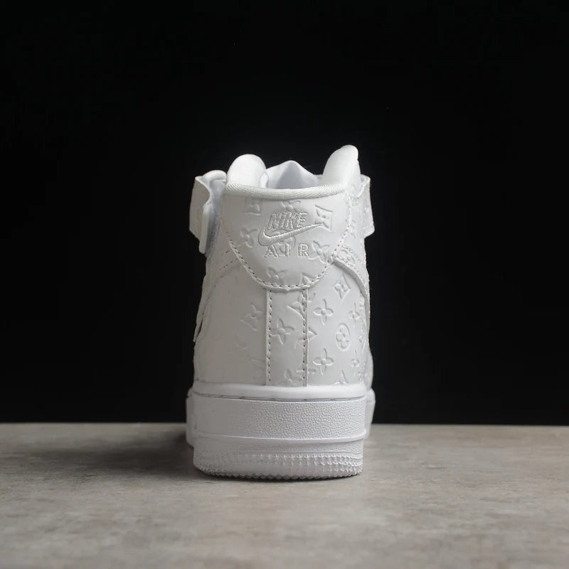 Custom Air Force 1 White LV Pattern