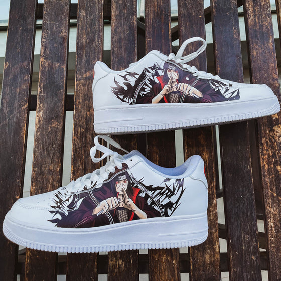 Custom Air Force 1 White Naruto Design