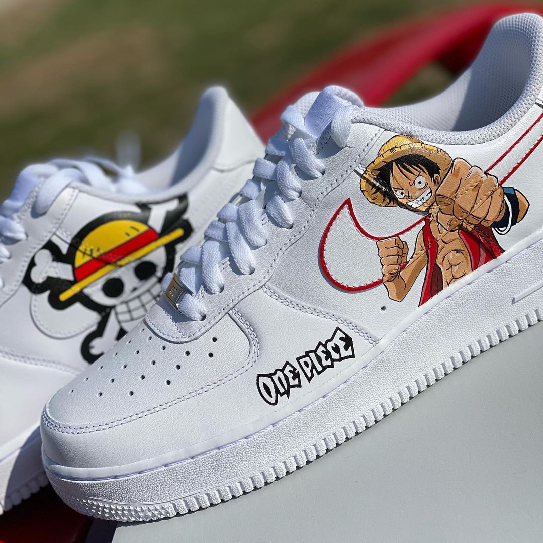 Custom Air Force 1 White One Piece Theme