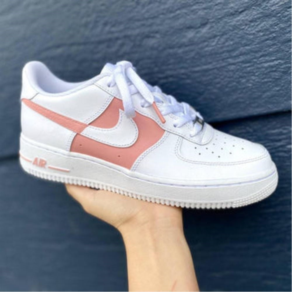 Pink White Custom Air Force 1
