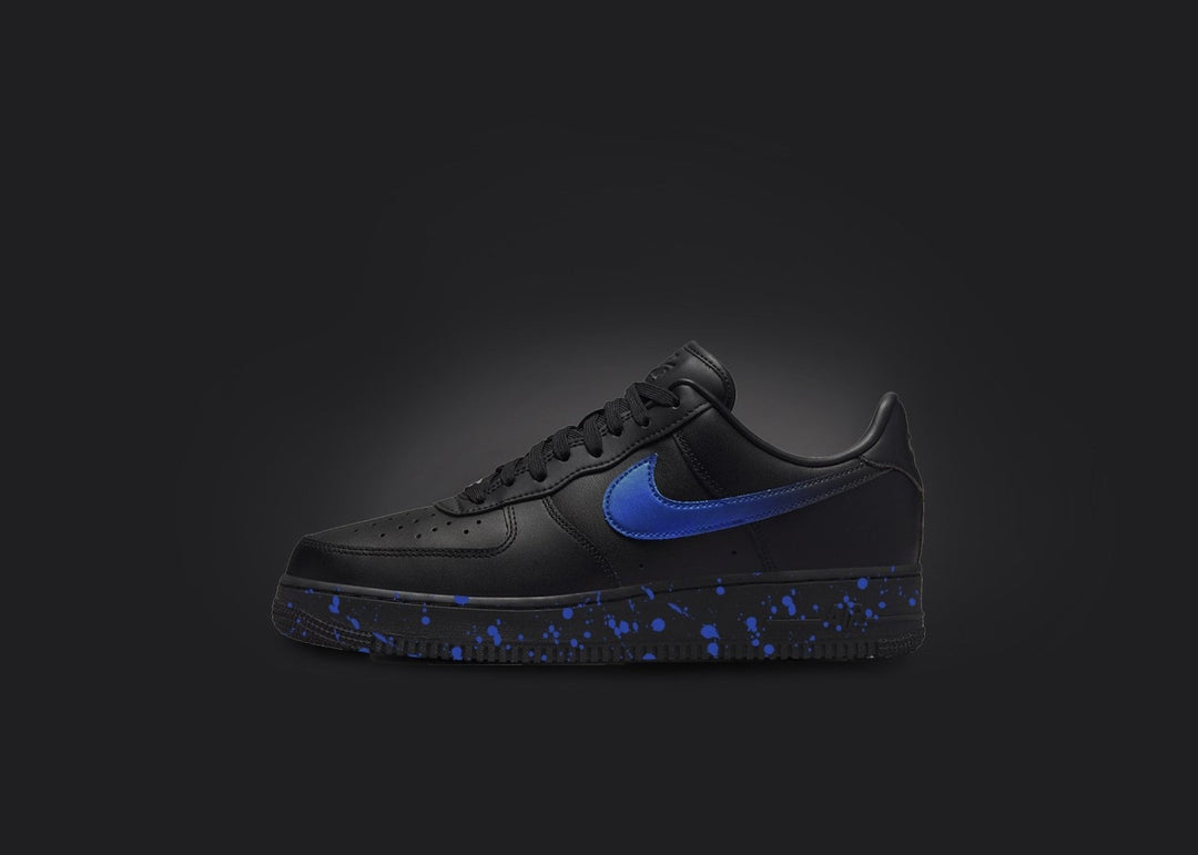 Black Blue Custom Air Force 1