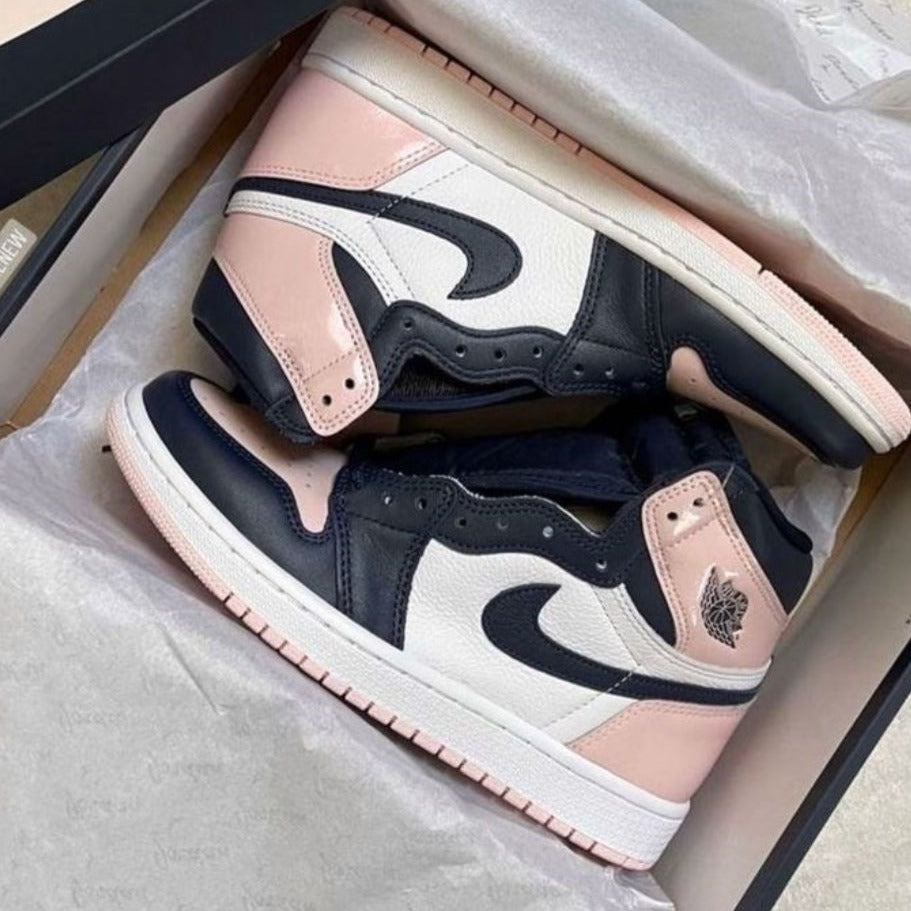 Pink Chill Smooth Custom Air Jordan 1