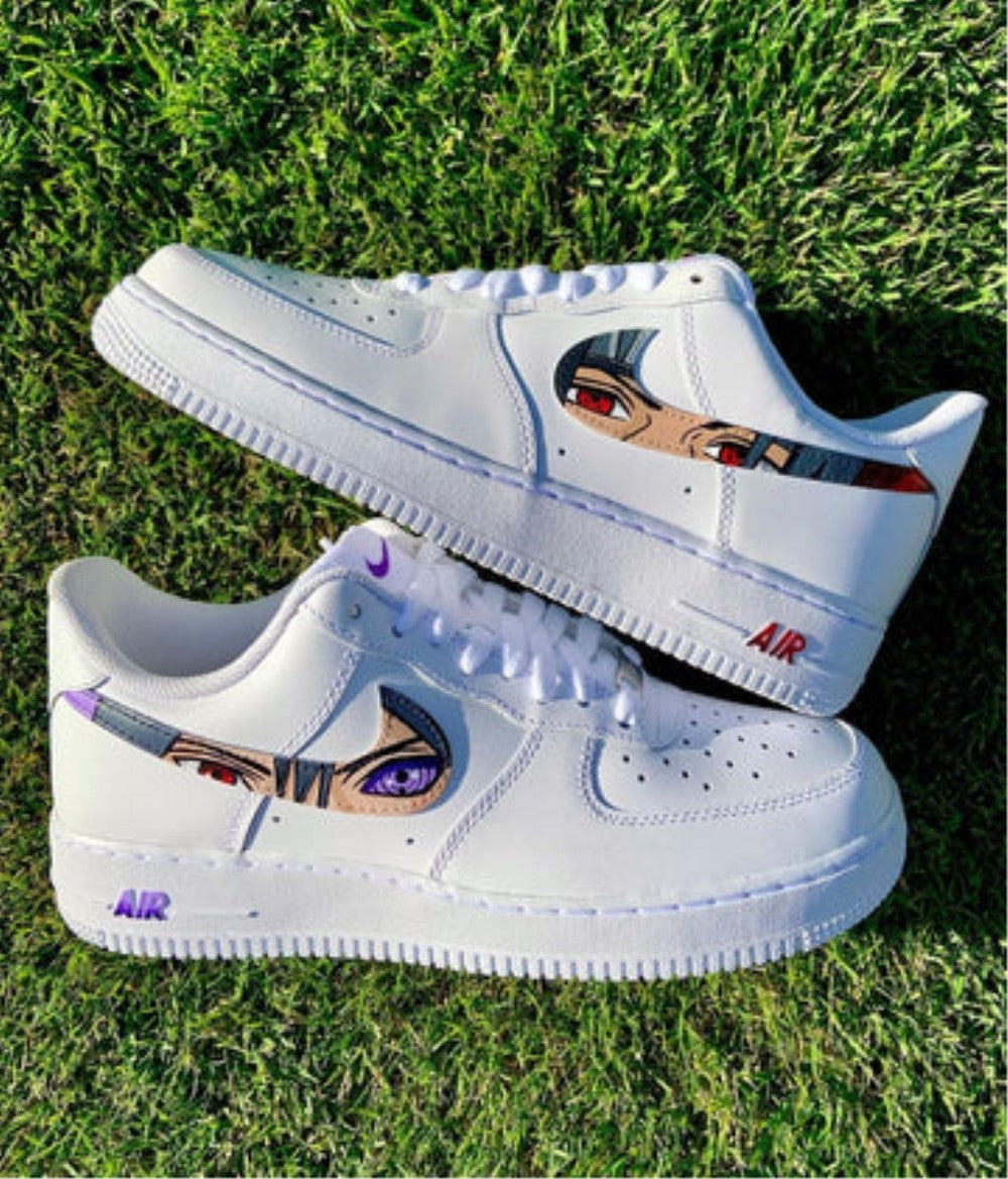 Sasuke And Itachi Anime Eyes Custom Air Force 1