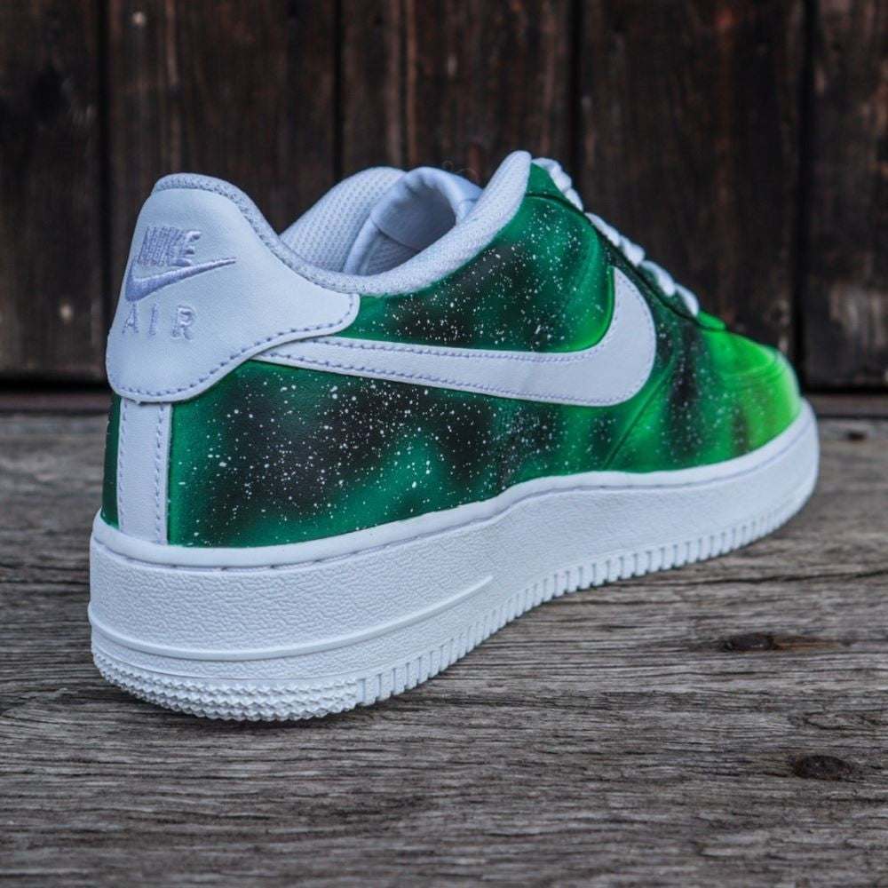 Green Starry Sky Custom Air Force 1