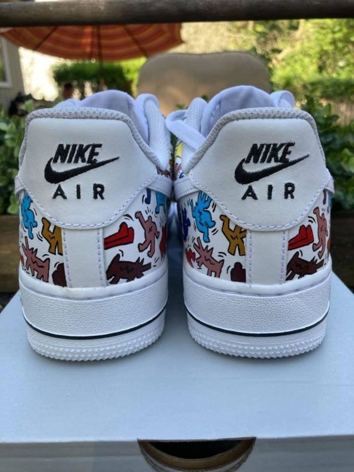 Colorful Graffiti Villain Custom Air Force 1
