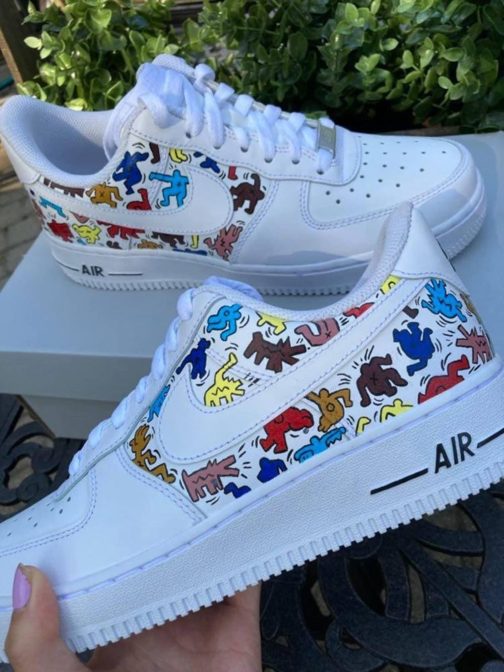 Colorful Graffiti Villain Custom Air Force 1