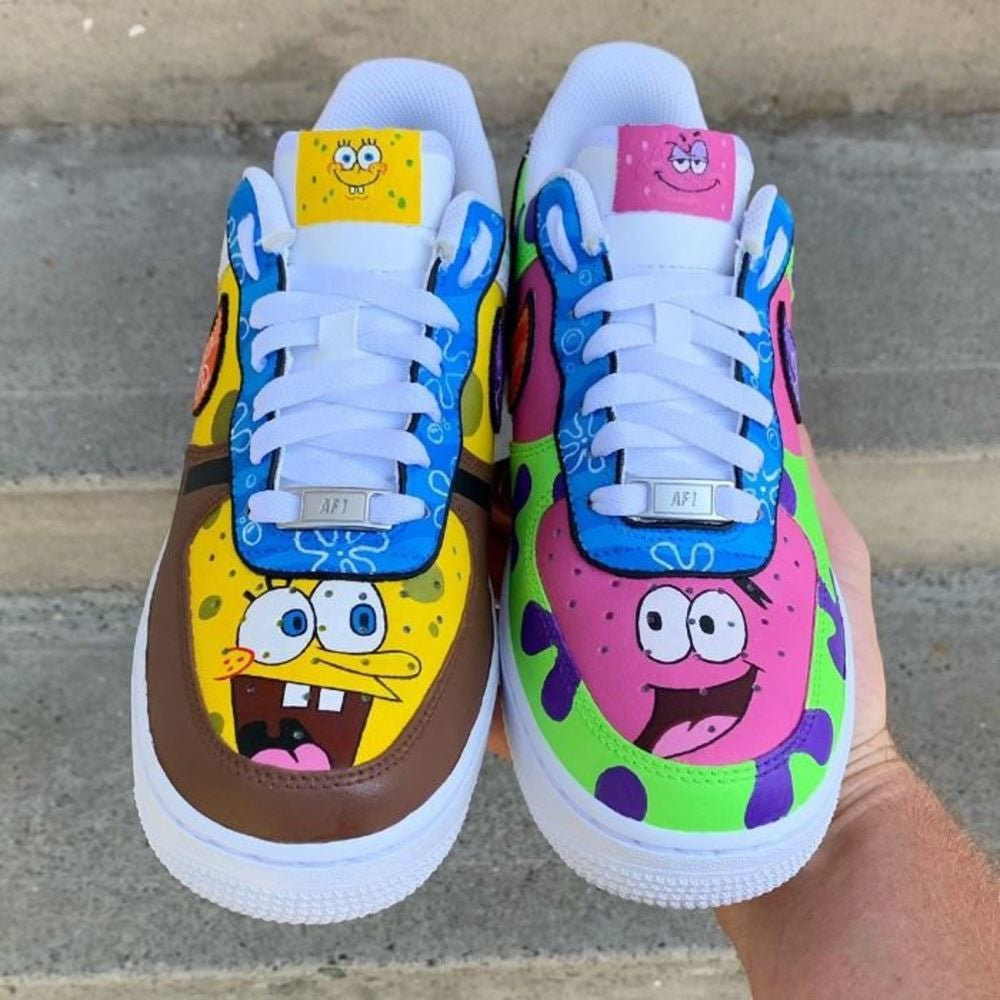 SpongeBob SquarePants Custom Air Force 1