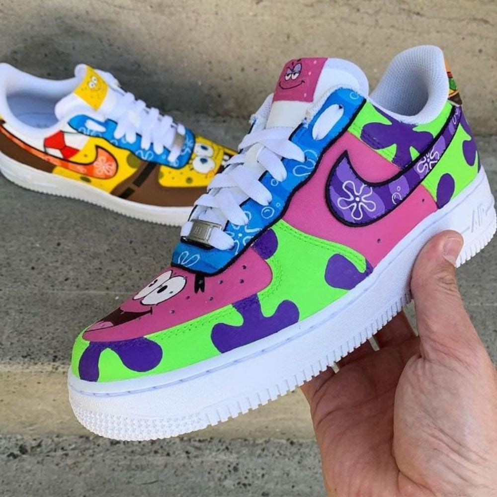 SpongeBob SquarePants Custom Air Force 1