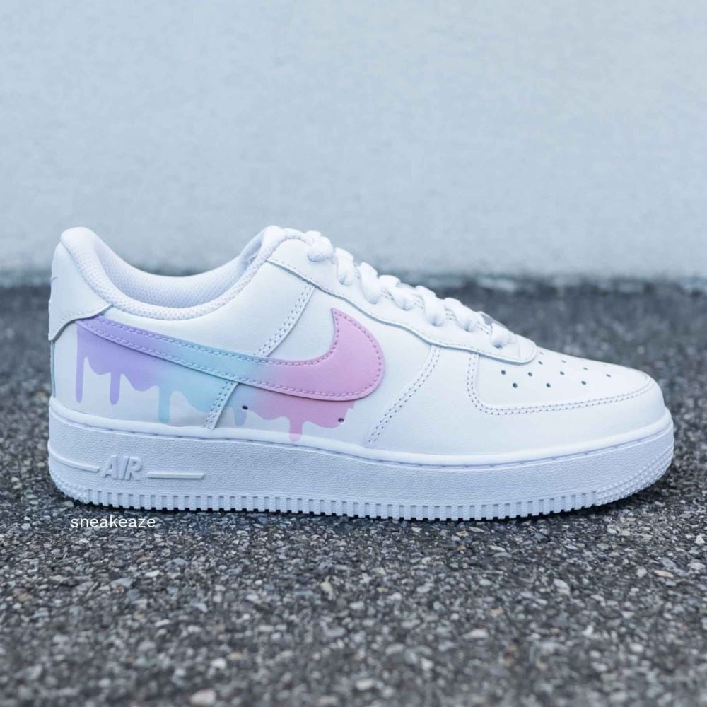 Colorful Drip Custom Air Force 1