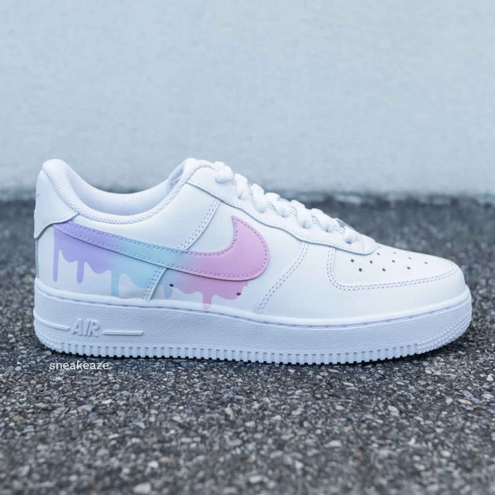 Colorful Drip Custom Air Force 1