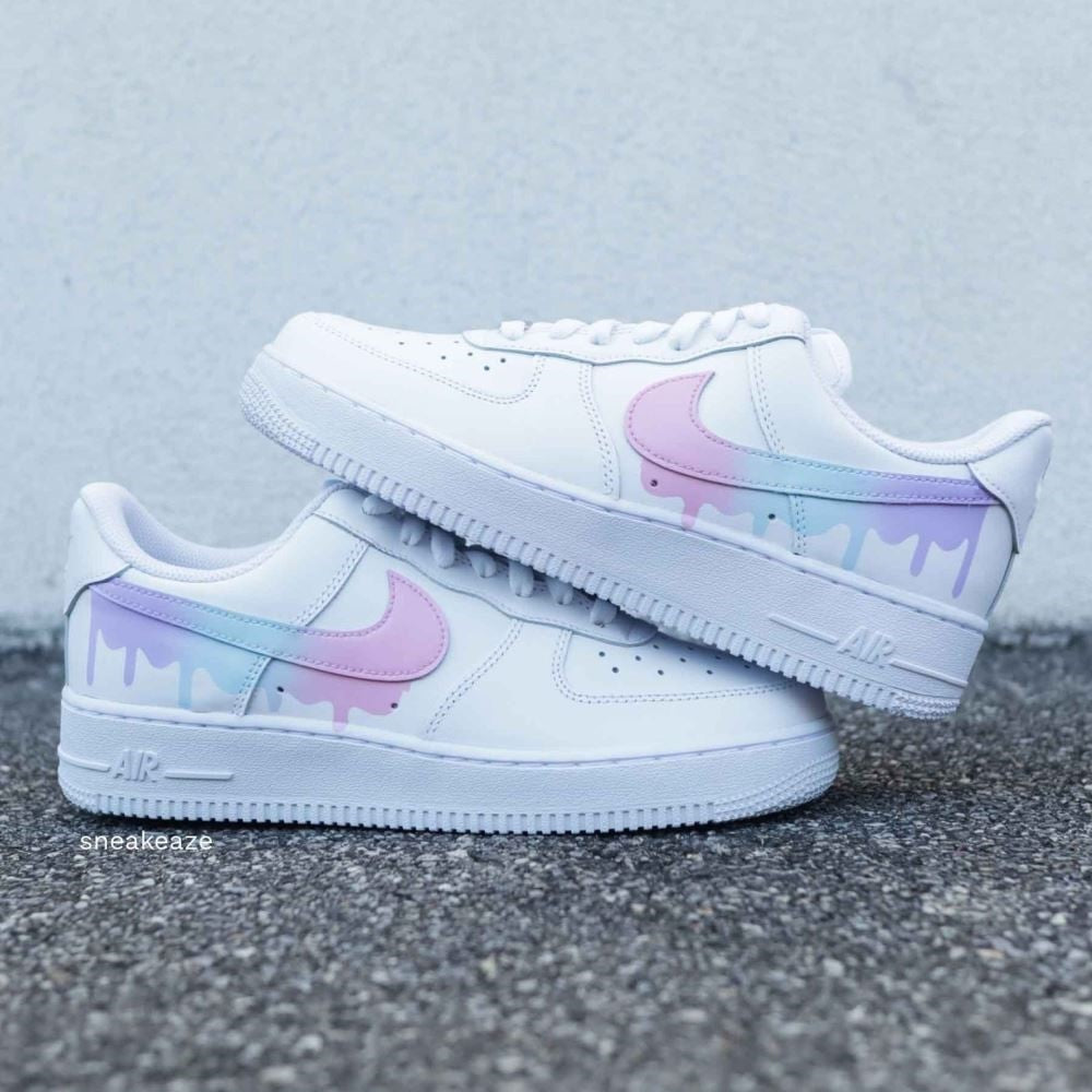 Colorful Drip Custom Air Force 1